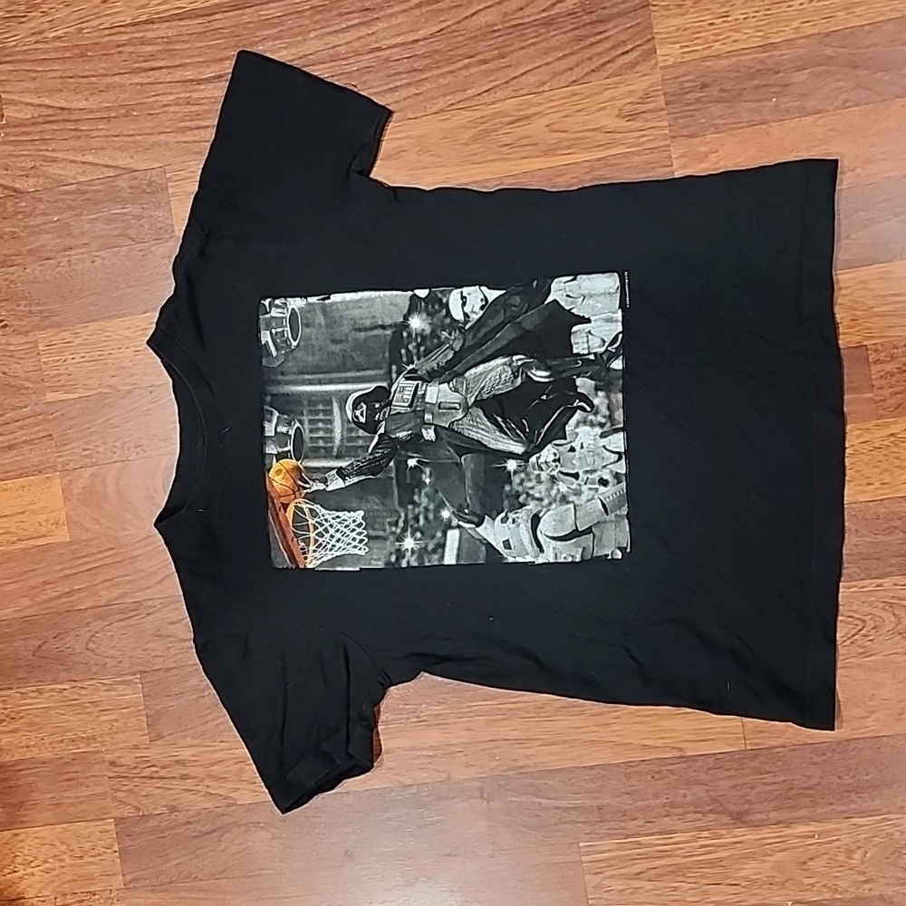 OLD NAVY STAR WARS Kids Small S 10/12 Black Graphic Tee T-shirt